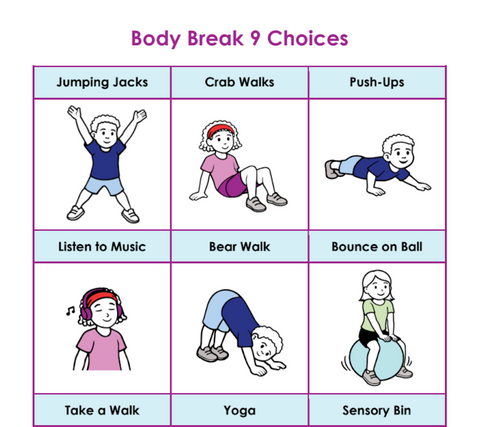 Body Break 9 Choices